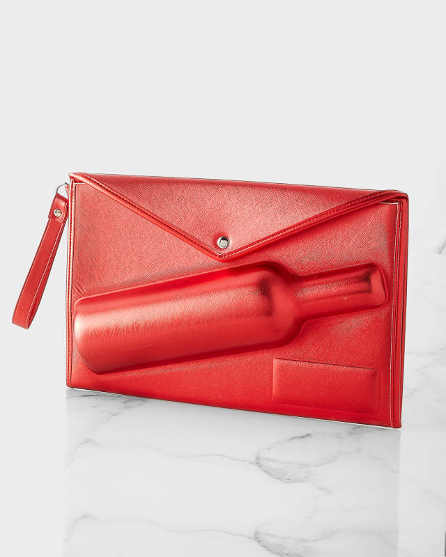 Wine Bottle Carrying Clutch Bag